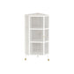 Metal Industrial Curio Cabinet Glass Doors Display Cabinet for Living Room, 16"L X 16"W Clearhalo 'Display & China Cabinets' 'display_china_cabinets' 'furn' 'furn_display_china_cabinets' 'Furniture' 'Kitchen & Dining Furniture' 1200x1200_5c3372e3-40bc-4a3c-bc90-7177a67fdc05