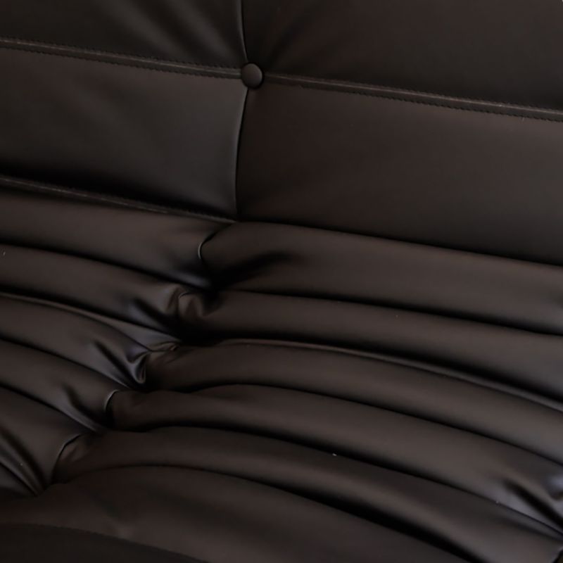 3-Seater Tufted Faux Leather Sofa Contemporary 70.9" W Armless Seating Clearhalo 'furn' 'furn_sofas' 'Furniture' 'Living Room Furniture' 'Sofa' 'sofas' 1200x1200_5c33fc7b-f84b-429c-9967-912b07a444f3