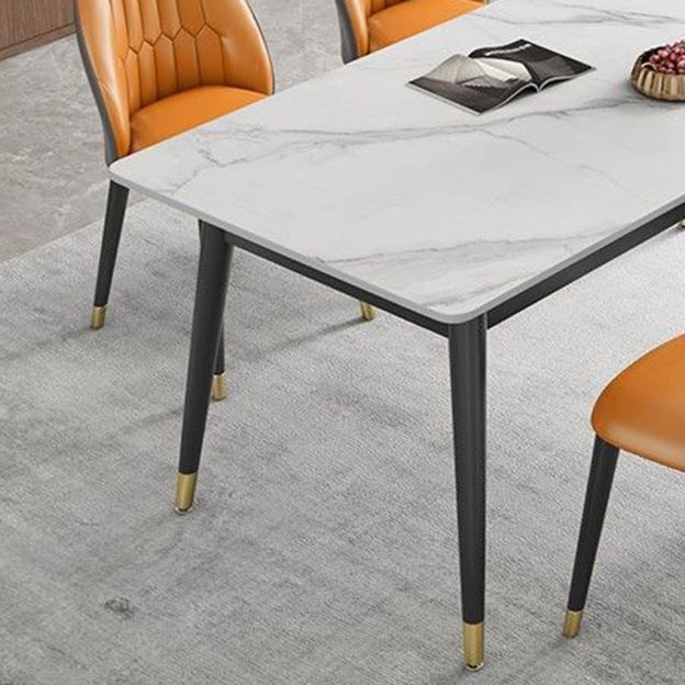 Glam Style 1/2/3/5/7 Pieces Dining Set Sintered Stone Dining Table Set for Home Use Clearhalo 'Dining Room Sets' 'Dining Tables & Seating' 'dining_room_set' 'furn' 'furn_dining_room_set' 'Furniture' 'furniture_dining_room_set' 'Kitchen & Dining Furniture' 'kitchen&dining_furn' 'kitchen' 1200x1200_5c342fd0-0a3e-4575-a6d7-81b855cf00c8