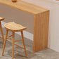 Contemporary Style Wooden Bar Counter Table Dining Rectangle Table for Home Clearhalo 'Bar Furniture' 'Bar Tables' 'bar_tables' 'furn' 'furn_bar_tables' 'Furniture' 'furniture_bar_tables' 'Kitchen & Dining Furniture' 1200x1200_5c3784c4-b88a-4c2c-93ee-111b1333390e
