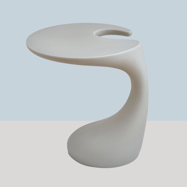 Naturally Shaped Accent Side Table Plastic C Side Table Side End Snack Table Clearhalo 'Coffee & Accent Tables' 'End & Side Tables' 'end_side_tables' 'furn' 'furn_end_side_tables' 'Furniture' 'Living Room Furniture' 1200x1200_5c3c14e6-5714-402e-9bb2-d33539b7764c