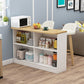 Modern Style Rectangle Wood Bar Height Pub Table for Kitchen