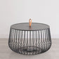 Iron Round Coffee Table Mid-Century Modern Frame Coffee Cocktail Table Clearhalo 'Coffee & Accent Tables' 'Coffee Tables' 'coffee_tables' 'furn' 'furn_coffee_tables' 'Furniture' 'Living Room Furniture' 1200x1200_5c411c85-45a4-4bac-9762-af8e28a8c966