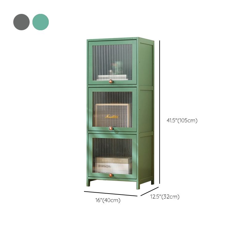 Mid-Century Modern Accent Cabinet Rectangle Straight Legs Storage Cabinet Clearhalo 'Cabinets & Chests' 'cabinets_chests' 'furn' 'furn_cabinets_chests' 'Furniture' 'Living Room Furniture' 1200x1200_5c420421-bbc4-49ef-8059-ca68be81f20a