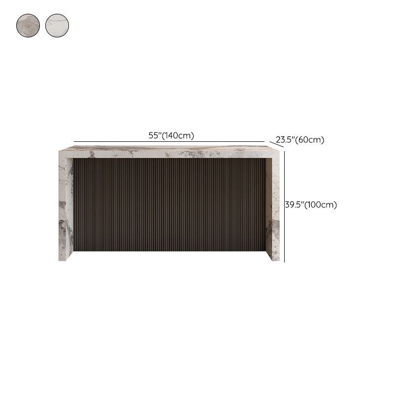 Modern Bistro Bar Table Sintered Stone Bar Table for Living Room Clearhalo 'Bar Furniture' 'Bar Tables' 'bar_tables' 'furn' 'furn_bar_tables' 'Furniture' 'Kitchen & Dining Furniture' 1200x1200_5c42adc0-7442-476c-8591-5d73d4076f1e
