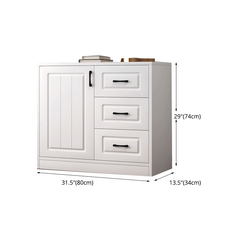 Modern Style Combo Dresser Bedroom Wooden Storage Chest Dresser with Drawers and Doors Clearhalo 'Bedroom Furniture' 'Dressers & Chests' 'dressers_chests' 'furn' 'furn_dressers_chests' 'Furniture' 1200x1200_5c45f130-fbbe-43d5-bbb1-44ffbc5b5895