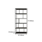 4-Shelf Black Etagere Bookshelf Contemporary Open Iron Frame and Shelf Clearhalo 'Bookcases' 'furn' 'furn_bookcases' 'Furniture' 'furniture_bookcases' 'kitchen' 'kitchen_bookcases' 'Living Room Furniture' 'Office Furniture' 1200x1200_5c488cf2-72d6-42f1-b04e-9ddf4069cae2