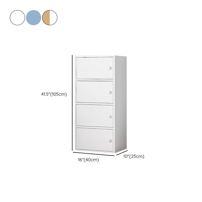 Contemporary Simple Rectangular Wood Cabinet with Doors and Drawers Clearhalo 'Cabinets & Chests' 'cabinets_chests' 'furn' 'furn_cabinets_chests' 'Furniture' 'Living Room Furniture' 1200x1200_5c48dfe9-1190-4638-93a3-ee23344e6a32