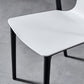Contemporary Chairs Dining Slat Back Armless Chairs with Plastic Legs Clearhalo 'Dining Chairs' 'Dining Tables & Seating' 'dining_chair' 'Furniture' 'furniture_dining_chair' 'Kitchen & Dining Furniture' 1200x1200_5c4f3c6c-c429-4d0d-bd34-7ac56b3a3e49