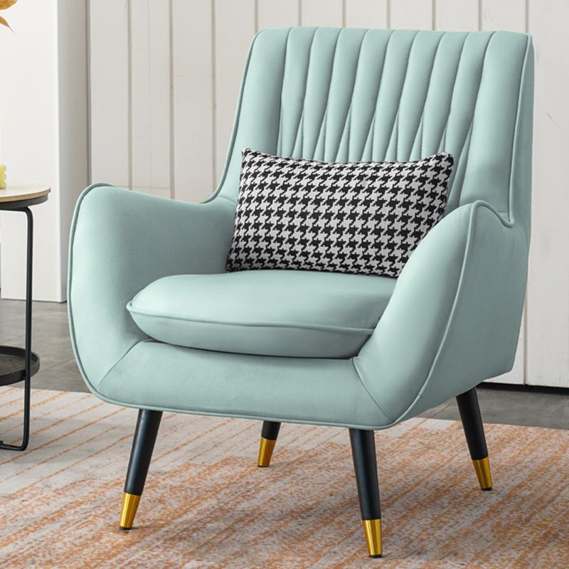 Faux Leather Chair 31.4" L x 27.5" W x 35.4" H Arms Included Chair Clearhalo 'Accent Chairs' 'accent_chairs' 'Chairs & Seating' 'furn' 'furn_accent_chairs' 'Furniture' 'Living Room Furniture' 1200x1200_5c51b443-78a9-4cf2-8f5c-27dfbf4acbef