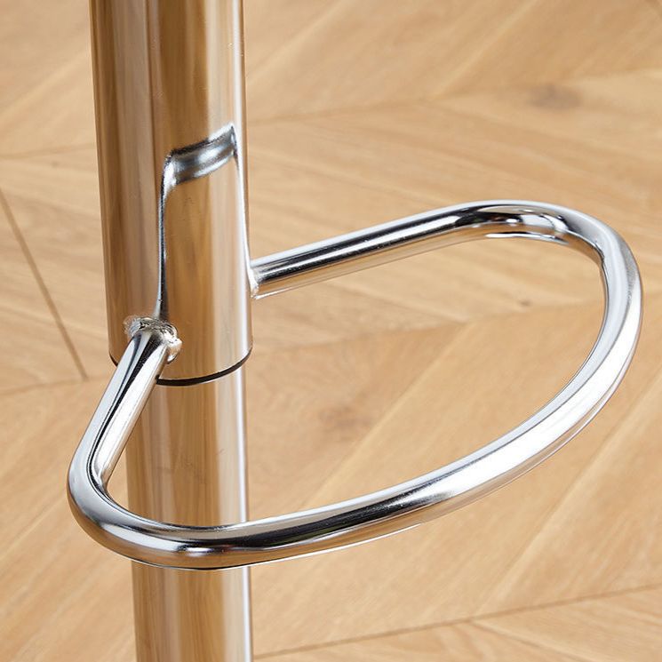Contemporary Liftable Bar Stool Bucket Counter Bar Stool with Metal Legs Clearhalo 'Bar Furniture' 'Bar Stools' 'bar_stools' 'furn' 'furn_bar_stools' 'Furniture' 'furniture_bar_stools' 'Kitchen & Dining Furniture' 1200x1200_5c5310fe-0679-41b4-8326-5990ae382da9