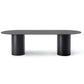 Contemporary Wood Top Oval Dinette Table Metal Base Dining Table for Living Room Clearhalo 'Dining Tables & Seating' 'Dining Tables' 'dining_table' 'furn' 'furn_dining_table' 'Furniture' 'furniture_dining_table' 'Kitchen & Dining Furniture' 'kitchen' 'kitchen_dining_table' 1200x1200_5c540689-337f-49ca-8f7e-9a48aa25619e