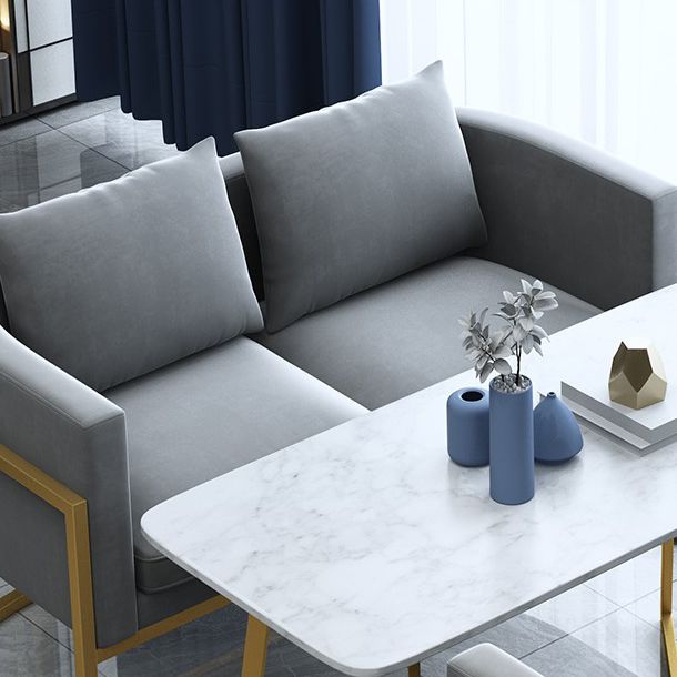 Sintered Stone White Dining Table Luxury Style Fixed Table for Dining Room Clearhalo ' dining_table' 'Dining Tables & Seating' 'Dining Tables' 'furn' 'furn_dining_table' 'Furniture' 'furniture_dining_table' 'Kitchen & Dining Furniture' 'kitchen&dining_furn' 'kitchen' 'kitchen_dining_table' 1200x1200_5c55d3ae-07ee-4dee-a121-e7fb96862499