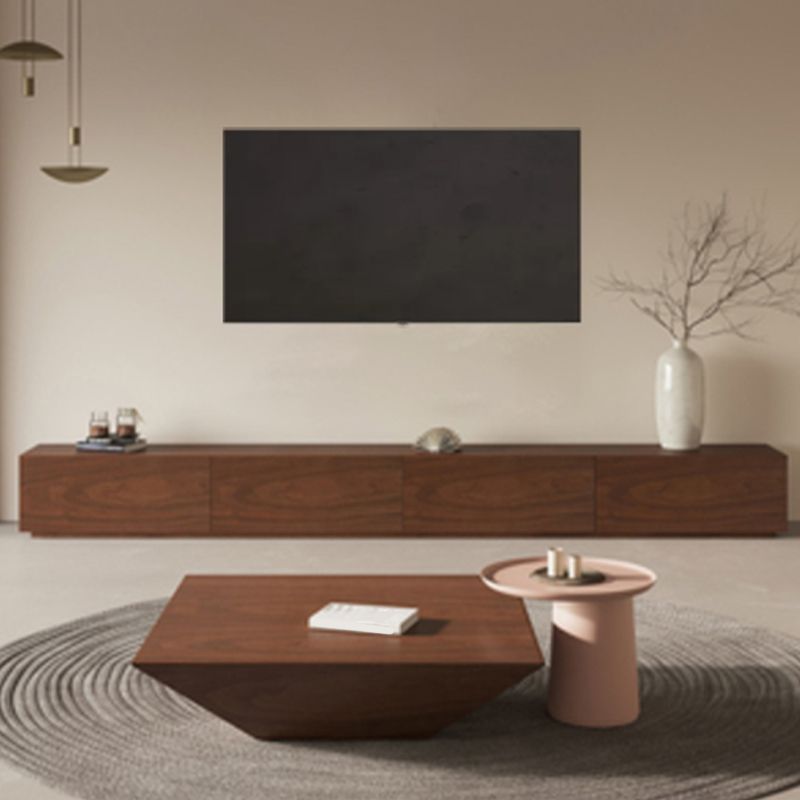 Wooden TV Media Console Contemporary TV Console for Living Room Clearhalo 'furn' 'furn_tv_stands_entertainment_centers' 'Furniture' 'Living Room Furniture' 'TV Stands & Entertainment Centers' 'TV Stands & Media Storage Furniture' 'tv_stands_entertainment_centers' 1200x1200_5c57bb15-51a1-4d6f-86d9-e3f4ab259514