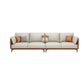 SOFA RESISTENTE RESISTENTE SETUALE SETTALE CHAISE BEIGE FACHIO