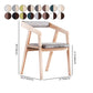 Traditional Solid Wood Dining Chair Linen Single Dining Arm Chair for Restaurant Clearhalo ' kitchen&dining_furn' 'Dining Chairs' 'Dining Tables & Seating' 'dining_chair' 'furn' 'furn_dining_chair' 'Furniture' 'furniture_dining_chair' 'Kitchen & Dining Furniture' 'kitchen' 1200x1200_5c5a54bb-817c-41ab-855f-5c886041df1b