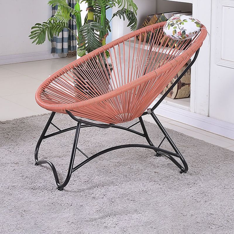 Iron Base Rocking Chair Lounge Simple Plastic Material Chair for Living Room Clearhalo 'Chairs & Seating' 'furn' 'furn_rocking_chairs' 'Furniture' 'Living Room Furniture' 'Rocking Chairs' 'rocking_chairs' 1200x1200_5c5df75b-d3f7-4d08-8988-6af4bf66b408