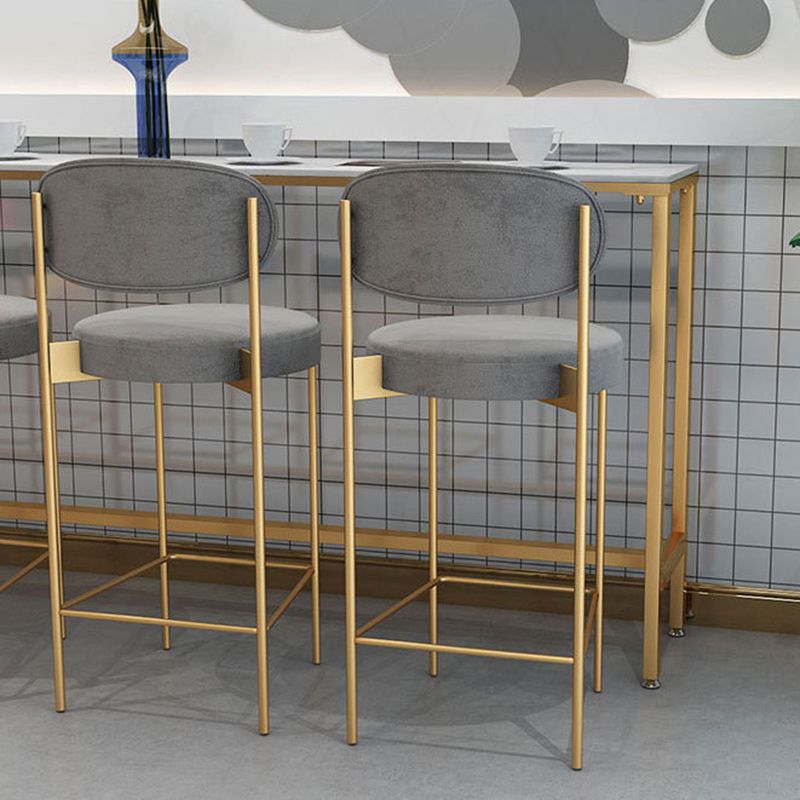 Glam Bar-height Table Faux Marble Top Pub Table for Dining Room Clearhalo 'Bar Furniture' 'Bar Tables' 'bar_tables' 'furn' 'furn_bar_tables' 'Furniture' 'Kitchen & Dining Furniture' 1200x1200_5c69ba60-4c6d-4464-9a7a-4a8912268e65
