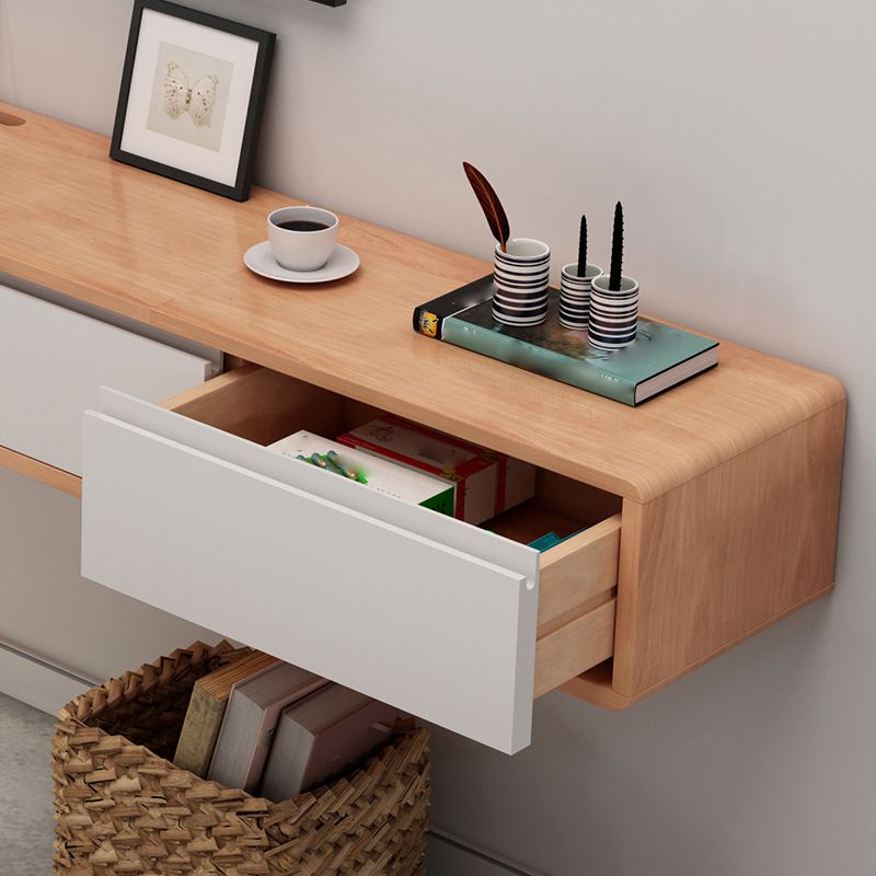 Wall-mounted TV Stand Console Modern TV Media Console with Drawers Clearhalo 'furn' 'furn_tv_stands_entertainment_centers' 'Furniture' 'Living Room Furniture' 'TV Stands & Entertainment Centers' 'TV Stands & Media Storage Furniture' 'tv_stands_entertainment_centers' 1200x1200_5c69bebc-cca5-46b6-9840-397612ad93ed