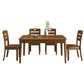Minimalist Dining Room Set Rectangular Solid Wood Dining Table with Four-leg Clearhalo 'Dining Room Sets' 'Dining Tables & Seating' 'dining_room_set' 'furn' 'furn_dining_room_set' 'Furniture' 'furniture_dining_room_set' 'Kitchen & Dining Furniture' 'kitchen&dining_furn' 'kitchen' 1200x1200_5c6a97b4-d1b6-4ef1-a710-086e73ba3500