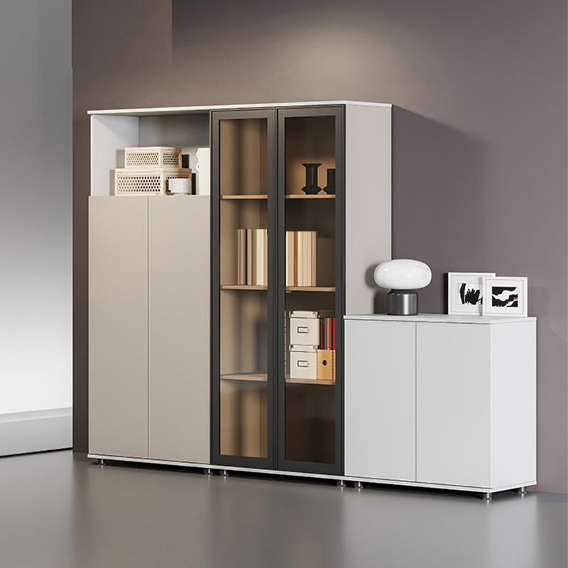 Gabinete de archivo moderno Madera de almacenamiento ajustable Gabinete para la oficina