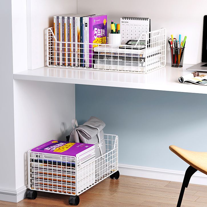 Libreria per scaffali orizzontali del libro di metallo, 11.61 "W x 9.45" H