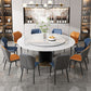 Contemporary 1/4/8/11 Pieces Furniture Round Stone Dining Set for Home Clearhalo 'Dining Room Sets' 'Dining Tables & Seating' 'dining_room_set' 'furn' 'furn_dining_room_set' 'Furniture' 'Kitchen & Dining Furniture' 1200x1200_5c7297f1-a35b-4320-9cdd-8cd8cc9dd8b6