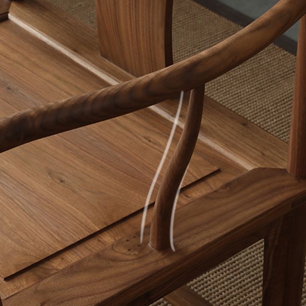 Modern Kitchen Dining Chair Solid Wood Open Back Dining Chair Clearhalo 'Dining Chairs' 'Dining Tables & Seating' 'dining_chair' 'furn' 'furn_dining_chair' 'Furniture' 'Kitchen & Dining Furniture' 1200x1200_5c72be3d-ce05-4e05-9391-ee68e5c4e5ec