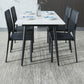 Rectangle Sintered Stone Dining Table Industrial Style 4 Legs Table for Home Clearhalo ' dining_table' 'Dining Tables & Seating' 'Dining Tables' 'furn' 'furn_dining_table' 'Furniture' 'furniture_dining_table' 'Kitchen & Dining Furniture' 'kitchen&dining_furn' 'kitchen' 'kitchen_dining_table' 1200x1200_5c76795d-568d-484e-8565-bb3c247f5b45