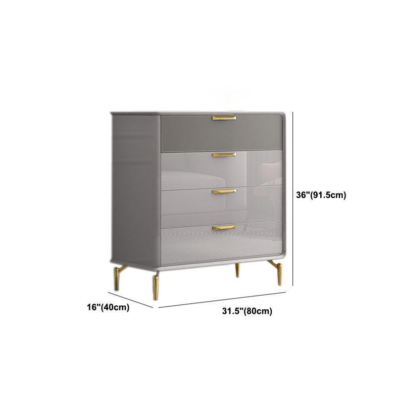 Bedroom Glam Storage Chest Stone 16"Wide Chest in Gray with Drawers Clearhalo 'Bedroom Furniture' 'Dressers & Chests' 'dressers_chests' 'furn' 'furn_dressers_chests' 'Furniture' 1200x1200_5c777bea-324e-409e-95f5-6bb8426a571a