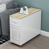 Contemporary Rectangular End Table Removanle Wood Sofa Side Table with Storage Clearhalo 'Coffee & Accent Tables' 'End & Side Tables' 'end_side_tables' 'furn' 'furn_end_side_tables' 'Furniture' 'Living Room Furniture' 1200x1200_5c7e40ec-2ece-409c-bec1-c9f41396530d