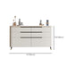 Sideboard contemporanea tavolo da sideboard a buffet con cassetti per cucina