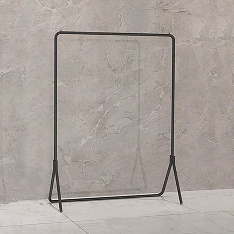 Kit de entrada de riel colgante contemporáneo de árbol de metal en negro