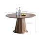 Modern Round Dining Table Wood Base Pedestal Table for Home Kitchen Clearhalo 'Dining Tables & Seating' 'Dining Tables' 'dining_table' 'furn' 'furn_dining_table' 'Furniture' 'Kitchen & Dining Furniture' 1200x1200_5c837928-eae0-4265-927b-3b5a26dc4585