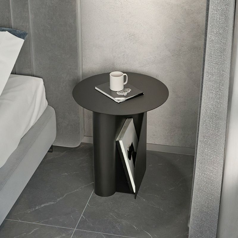 Contemporary Bedside Cabinet Open Storage Night Table for Bedroom Clearhalo 'Bedroom Furniture' 'furn' 'furn_night_stand' 'Furniture' 'night_stand' 'Nightstands' 1200x1200_5c83b59b-c4b1-4b56-b439-4863f1c895b6
