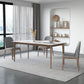 Modern Sintered Stone Top Dining Set Rectangle 1/2/3/4/5/7 Pieces Wooden Table Set