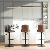 Scandinavian Metal Stool Leather Upholstered Counter Stool in Matte Finish for Indoor Clearhalo 'Bar Furniture' 'Bar Stools' 'bar_stools' 'furn' 'furn_bar_stools' 'Furniture' 'Kitchen & Dining Furniture' 1200x1200_5c86dd54-222f-4fd2-86d0-568f41dec408