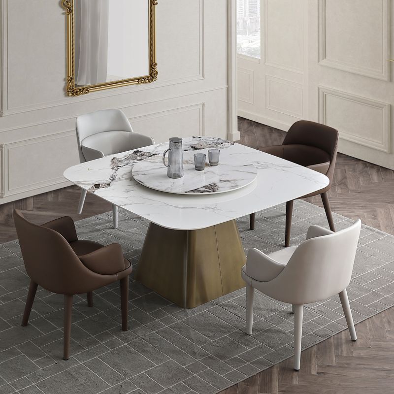 Contemporary 1/2/3/5 Pieces Dining Set Square Dining Table Set Clearhalo 'Dining Room Sets' 'Dining Tables & Seating' 'dining_room_set' 'furn' 'furn_dining_room_set' 'Furniture' 'furniture_dining_room_set' 'Kitchen & Dining Furniture' 'kitchen&dining_furn' 'kitchen' 1200x1200_5c881e69-dca4-4f1f-bada-191650fe8bc8