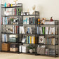9.84"W Bookshelf Contemporary Style Open Back Bookcase for Home Office Clearhalo 'Bookcases' 'furn' 'furn_bookcases' 'Furniture' 'furniture_bookcases' 'Office Furniture' 1200x1200_5c8ad12f-181d-4017-b7e5-2e0866530063