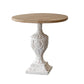 French Country Style Cocktail Table Solid Wood with White/black Metal Base Coffee Table Clearhalo 'Coffee & Accent Tables' 'End & Side Tables' 'end_side_table' 'end_side_tables' 'furn' 'furn_end_side_tables' 'Furniture' 'furniture_end_side_table' 'Living Room Furniture' 1200x1200_5c8c4335-ebae-48f8-9961-6d85565cafb3