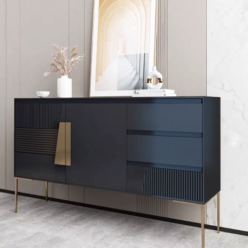 Restangle de rangement de style luxe Rectangle Armoire du buffet