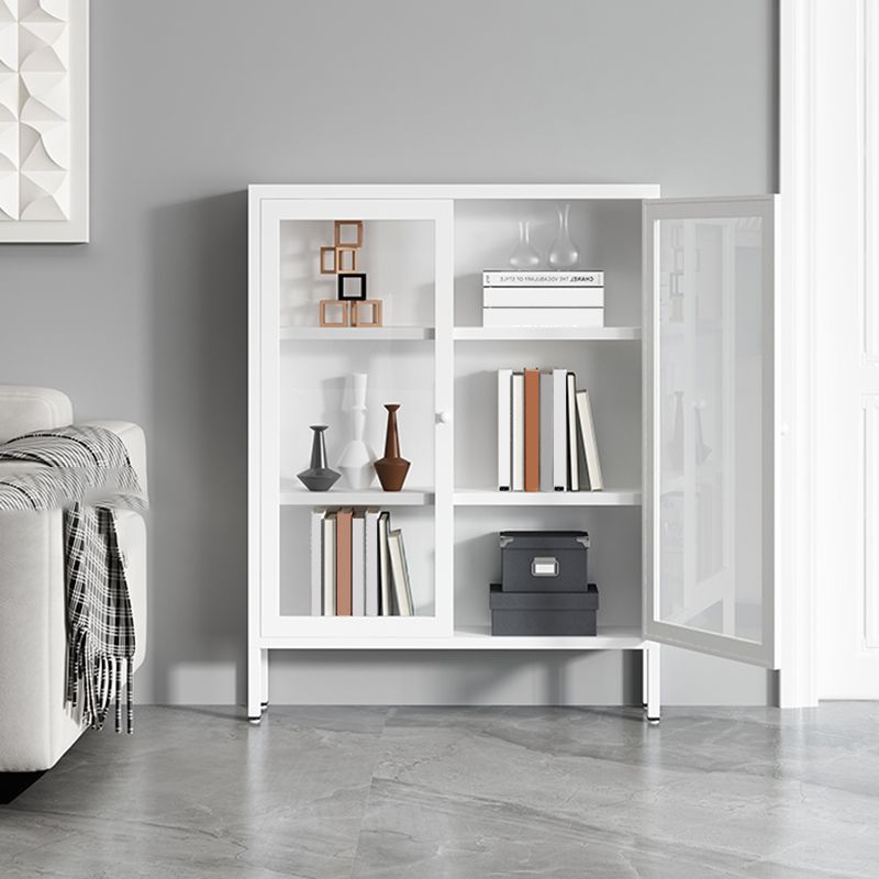 Scandinavian Style Bookcase with Door Shelf Bookcase for Study Room and Office Clearhalo 'Bookcases' 'furn' 'furn_bookcases' 'Furniture' 'furniture_bookcases' 'Office Furniture' 1200x1200_5c92bcbe-311a-4674-b95a-6bf4ab3d0721