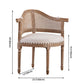Country Style Dining Arm Chair Open Back Chair with 4 Wood Legs for Home Use Clearhalo ' kitchen&dining_furn' 'Dining Chairs' 'Dining Tables & Seating' 'dining_chair' 'furn' 'furn_dining_chair' 'Furniture' 'furniture_dining_chair' 'Kitchen & Dining Furniture' 'kitchen' 1200x1200_5c932879-eb63-4dc7-a605-b18bce5c4894