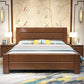 Traditional Metal Panel Rectangular with Headboard Standard Bed