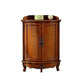 38.58"/47.24" Tall Brown Corner Cabinet , Wooden Storage Cabinet Clearhalo 'Cabinets & Chests' 'cabinets_chests' 'furn' 'furn_cabinets_chests' 'Furniture' 'Living Room Furniture' 1200x1200_5c9efe4d-32d0-476e-aef3-f3403dd6f035