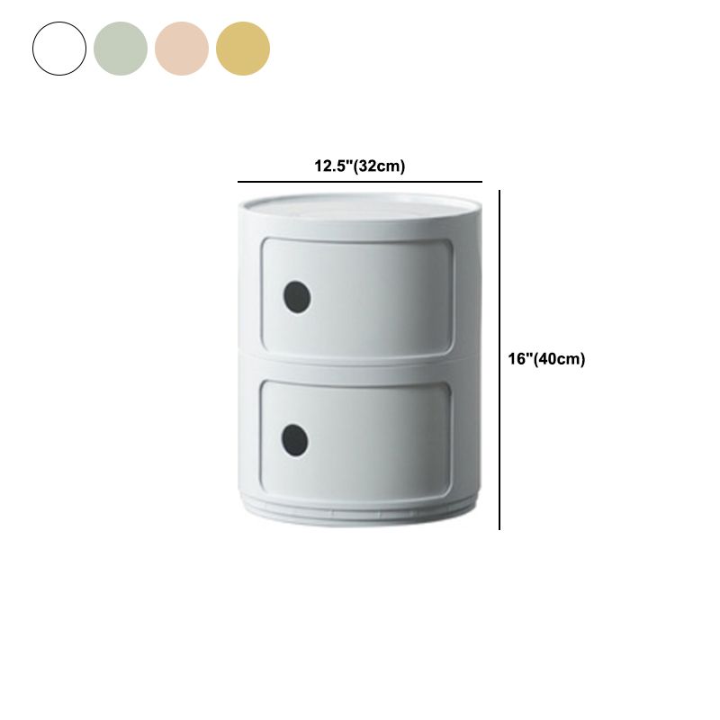 Plastic Nightstand Or End Table, Modern 2/3/4-Door Bedside Cabinet Clearhalo 'Bedroom Furniture' 'furn' 'furn_night_stand' 'Furniture' 'night_stand' 'Nightstands' 1200x1200_5c9f0932-1c7d-4638-b470-db94e4aa9477