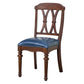 Traditional Wooden Dining Chair 35''H Cross Back Side Chair with 4 Legs for Restaurant Clearhalo ' kitchen&dining_furn' 'Dining Chairs' 'Dining Tables & Seating' 'dining_chair' 'furn' 'furn_dining_chair' 'Furniture' 'furniture_dining_chair' 'Kitchen & Dining Furniture' 'kitchen' 1200x1200_5ca126d2-a9e9-4fb1-a6c8-08a3b0b7db99