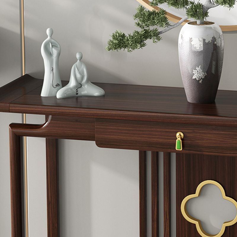 Tavolo della console contemporanea a forma di rettangolo