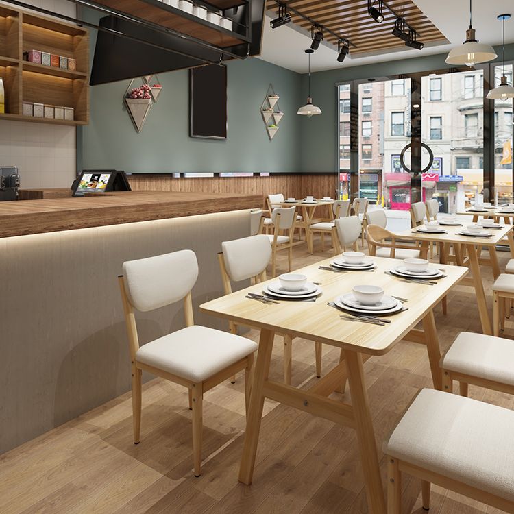 Scandinavian Home Side Chair Upholstered Open Back Metal Single Dining Chair Clearhalo ' kitchen&dining_furn' 'Dining Chairs' 'Dining Tables & Seating' 'dining_chair' 'furn' 'furn_dining_chair' 'Furniture' 'furniture_dining_chair' 'Kitchen & Dining Furniture' 'kitchen' 1200x1200_5ca6017f-38d2-484c-9e85-8eca45ebe790