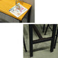 Solid Wood and Metal Pub Bar Table Industrial Rectangle Counter Wine Table Clearhalo 'Bar Furniture' 'Bar Tables' 'bar_tables' 'furn' 'furn_bar_tables' 'Furniture' 'furniture_bar_tables' 'Kitchen & Dining Furniture' 1200x1200_5ca6cb70-9fc6-493a-9495-e1b366ed5a4c
